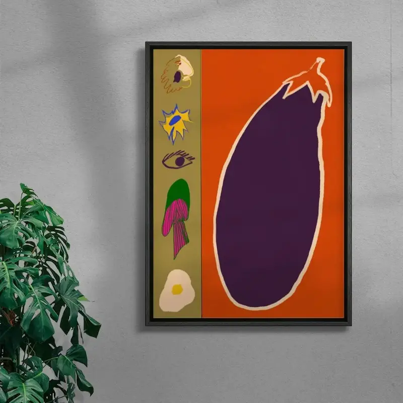 Aubergine Slice 3