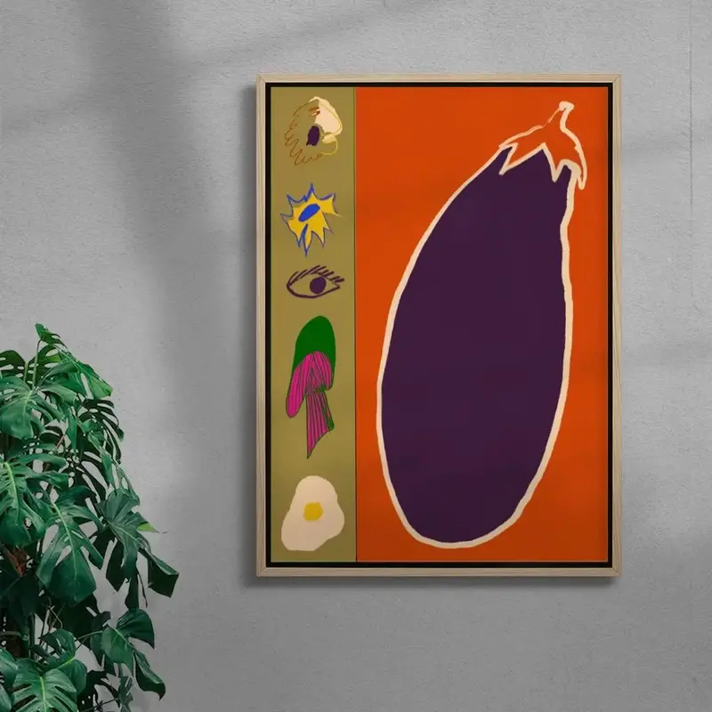 Aubergine Slice 4