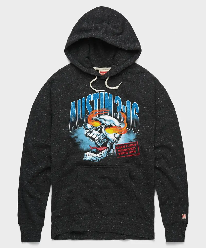 Austin 3:16 Skull Hoodie 1