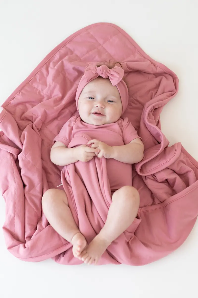 Baby Blanket In Apple Blossom 1.0 1