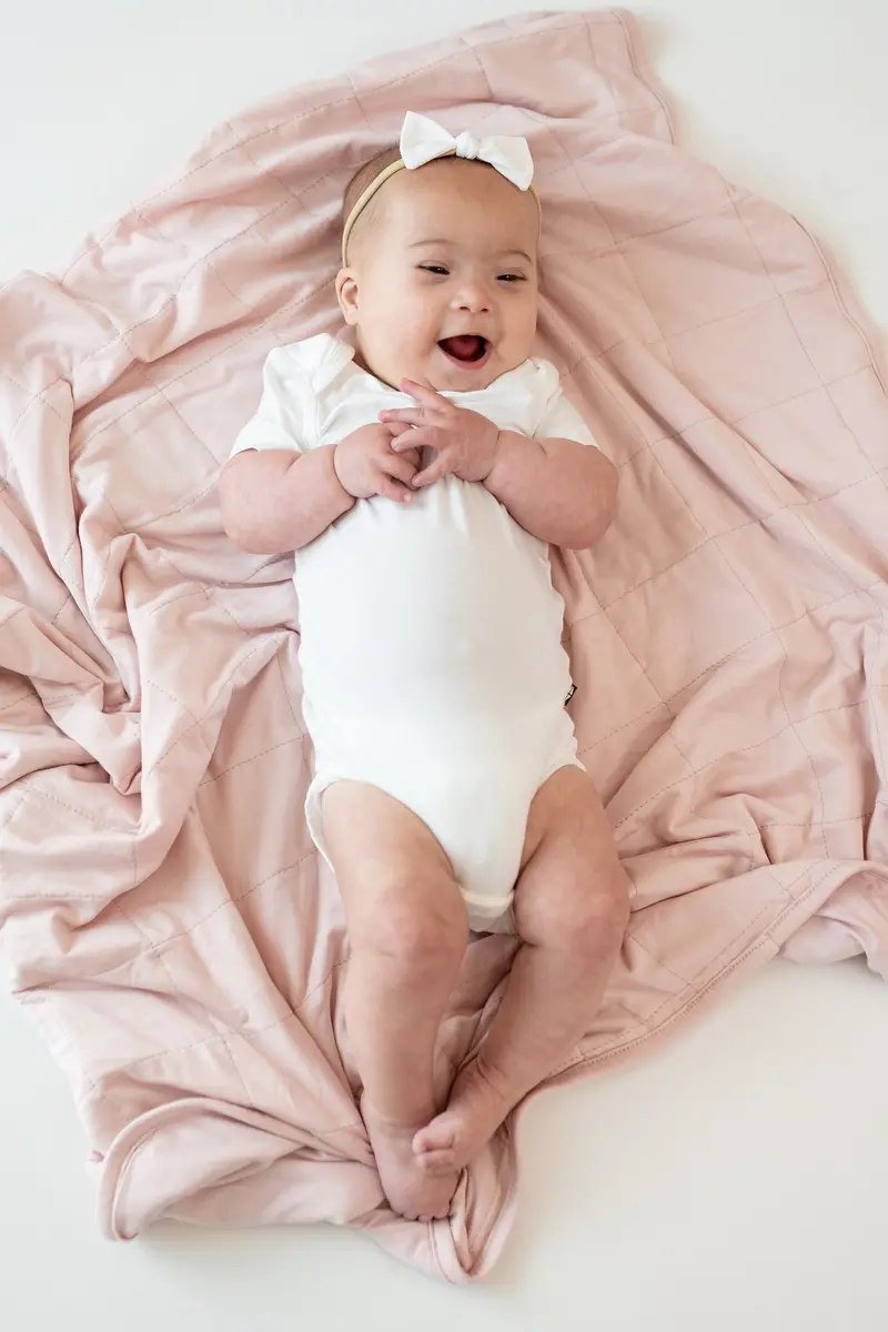 Baby Blanket In Blush 1.0 1