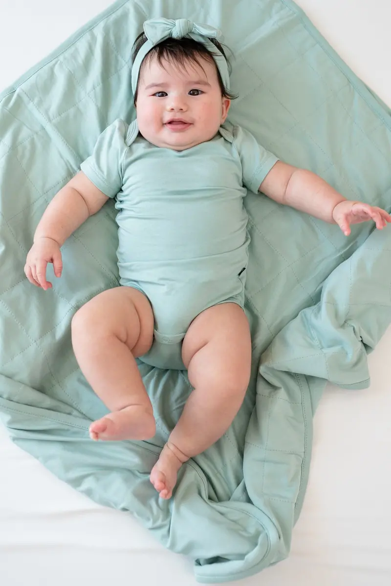 Baby Blanket In Sage 1.0 1