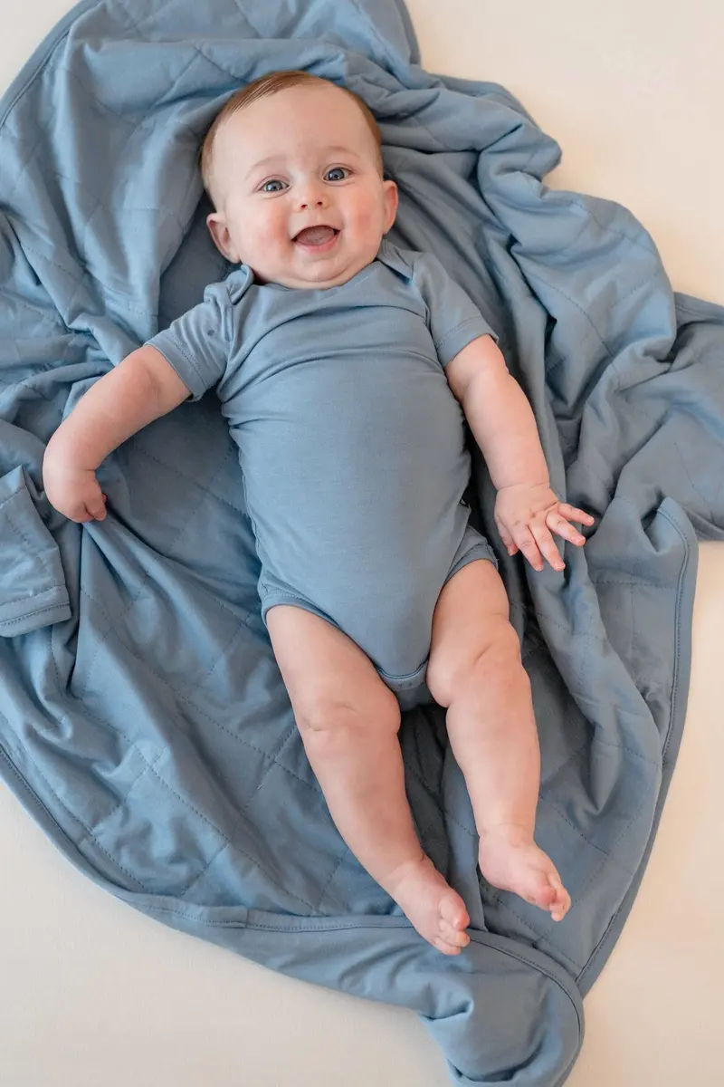 Baby Blanket In Slate 1.0 1