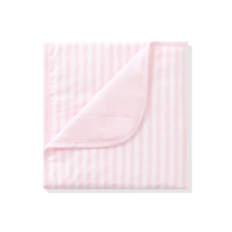 Baby Blanket In Small Sakura Stripe 1.0 2