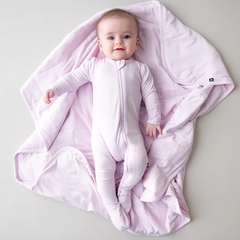 Baby Blanket In Thistle 1.0 1