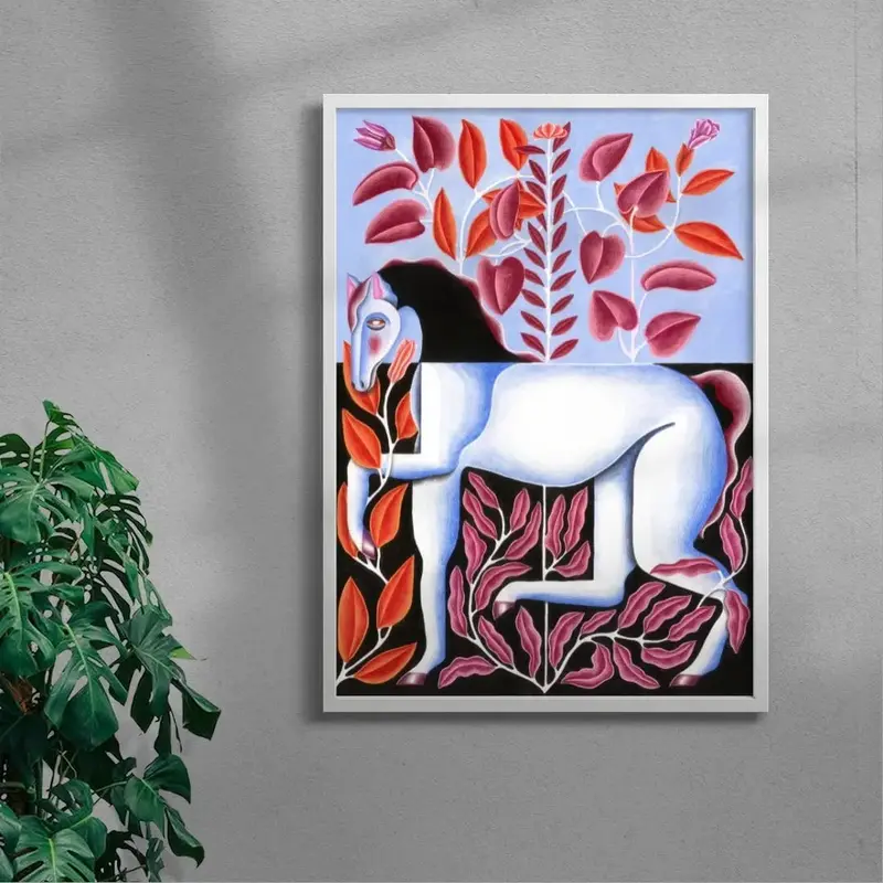 Baby Blue Horse 5