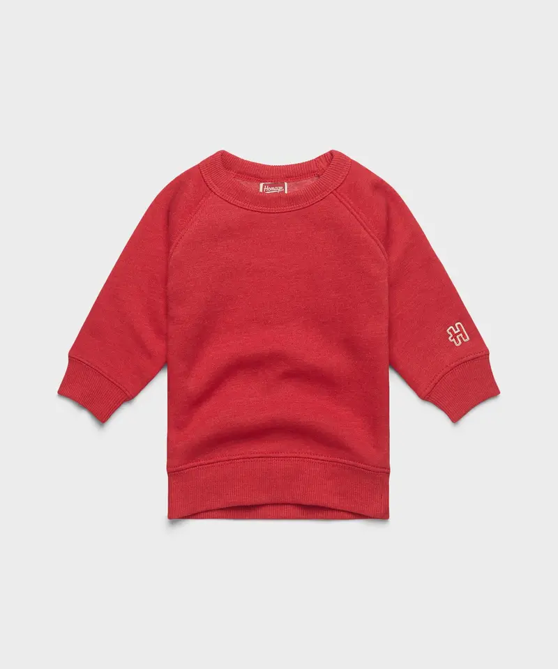 Baby Go-To Soft-Fleece Crewneck