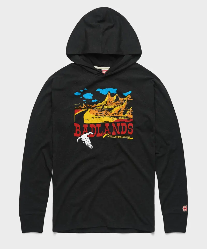 Badlands National Park Lightweight Hoodie 1