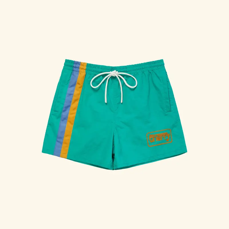Baja Drag Strip Swim Short (Green) 1