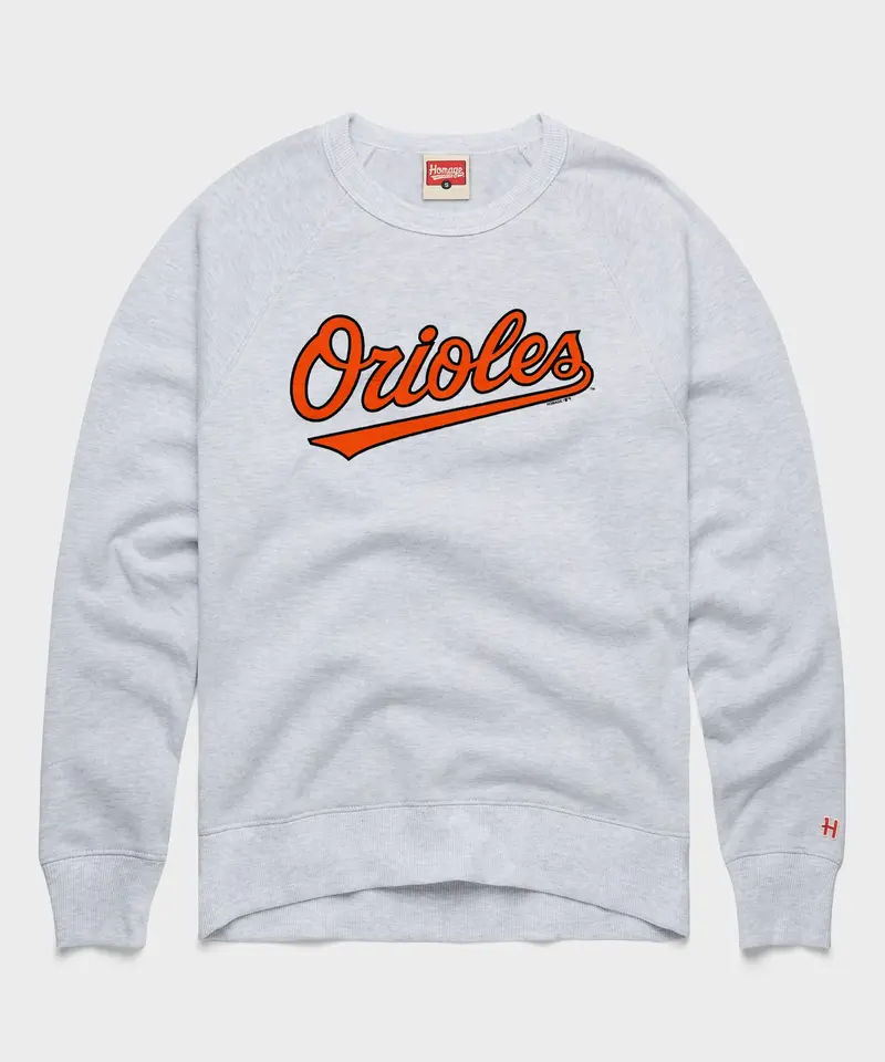 Baltimore Orioles Jersey Logo '04 Crewneck 1