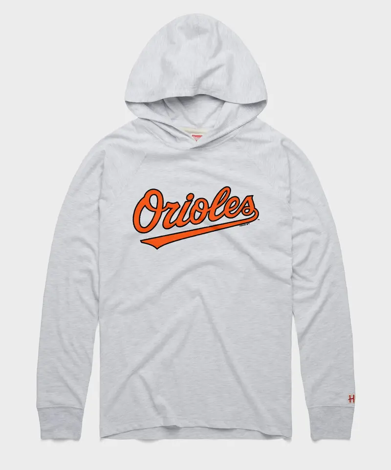 Baltimore Orioles Jersey Logo '04 Lightweight Hoodie 1