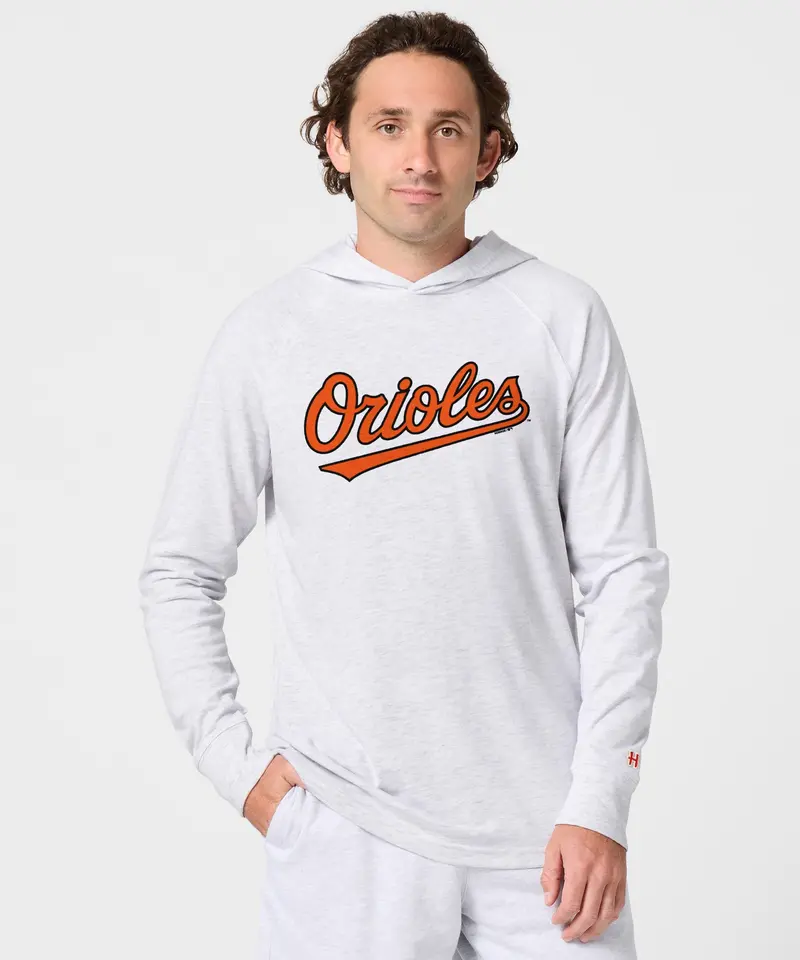 Baltimore Orioles Jersey Logo '04 Lightweight Hoodie 3