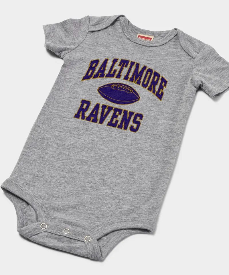 Baltimore Ravens Gridiron Baby One Piece 2