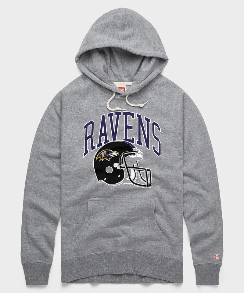 Baltimore Ravens Helmet Hoodie 1