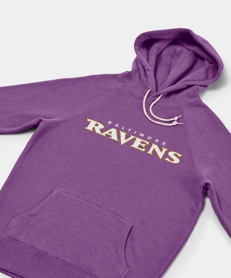 Baltimore Ravens Wordmark '99 Hoodie 2