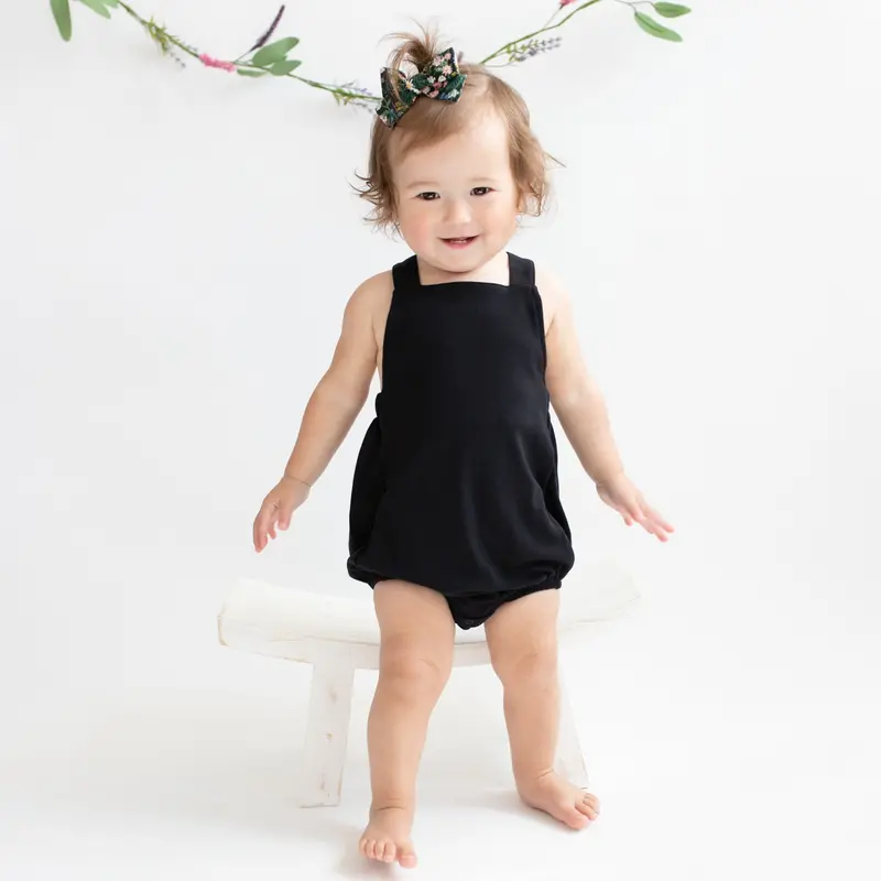 Bamboo Jersey Bubble Overall In Midnight 3