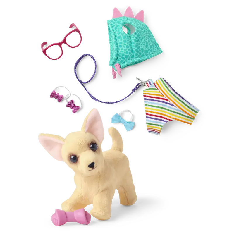 Barker Posey™ Dog For 18-Inch Dolls & Fancy Pet Fashion Accessories 1