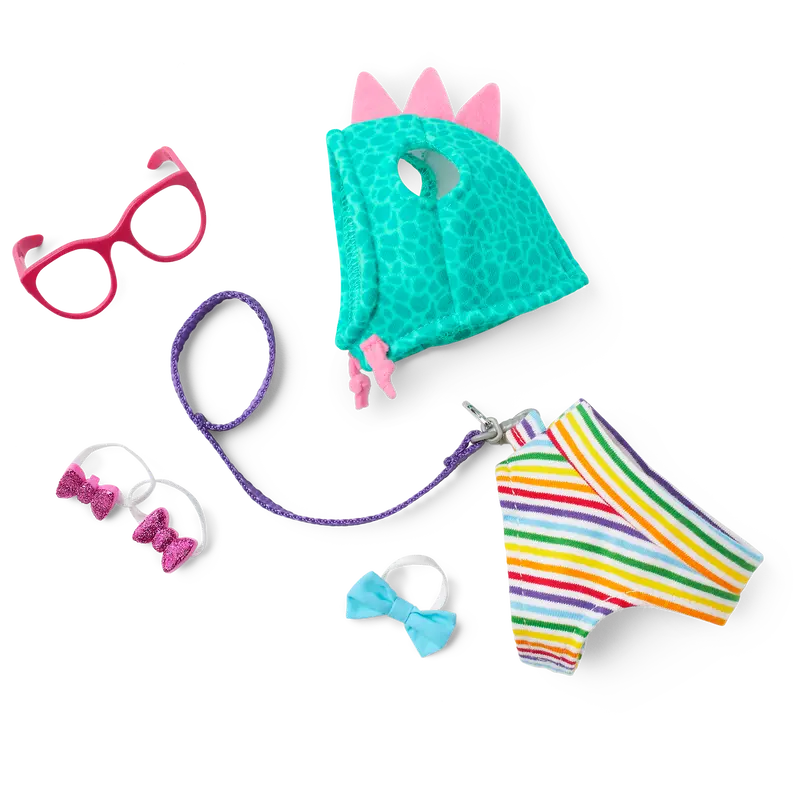 Barker Posey™ Dog For 18-Inch Dolls & Fancy Pet Fashion Accessories 2