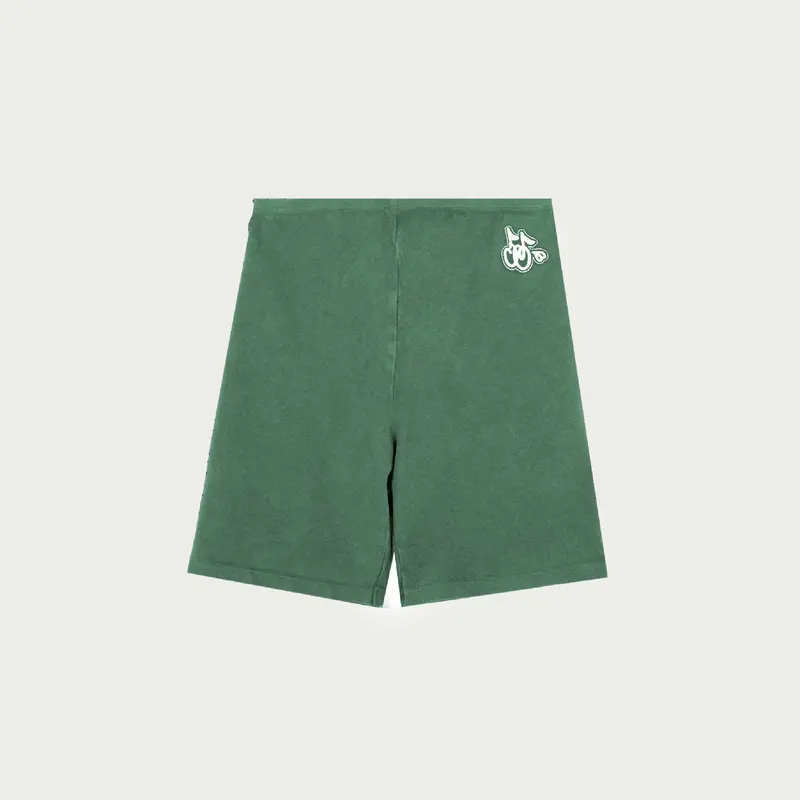 Basic Logo Biker Short's (Green) 1