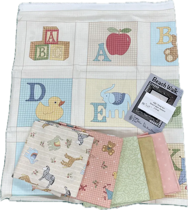 Beach Walk Abc Panel Kit - Girl 1