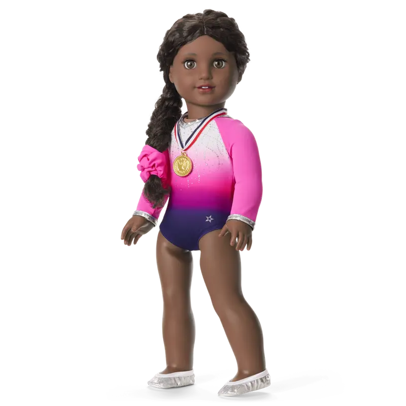 Beam With Pride Gymnastics Outfit For 18-Inch Dolls 2