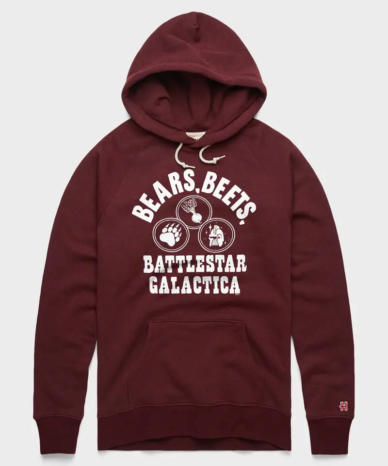 Bears, Beets, Battlestar Galactica Hoodie 1