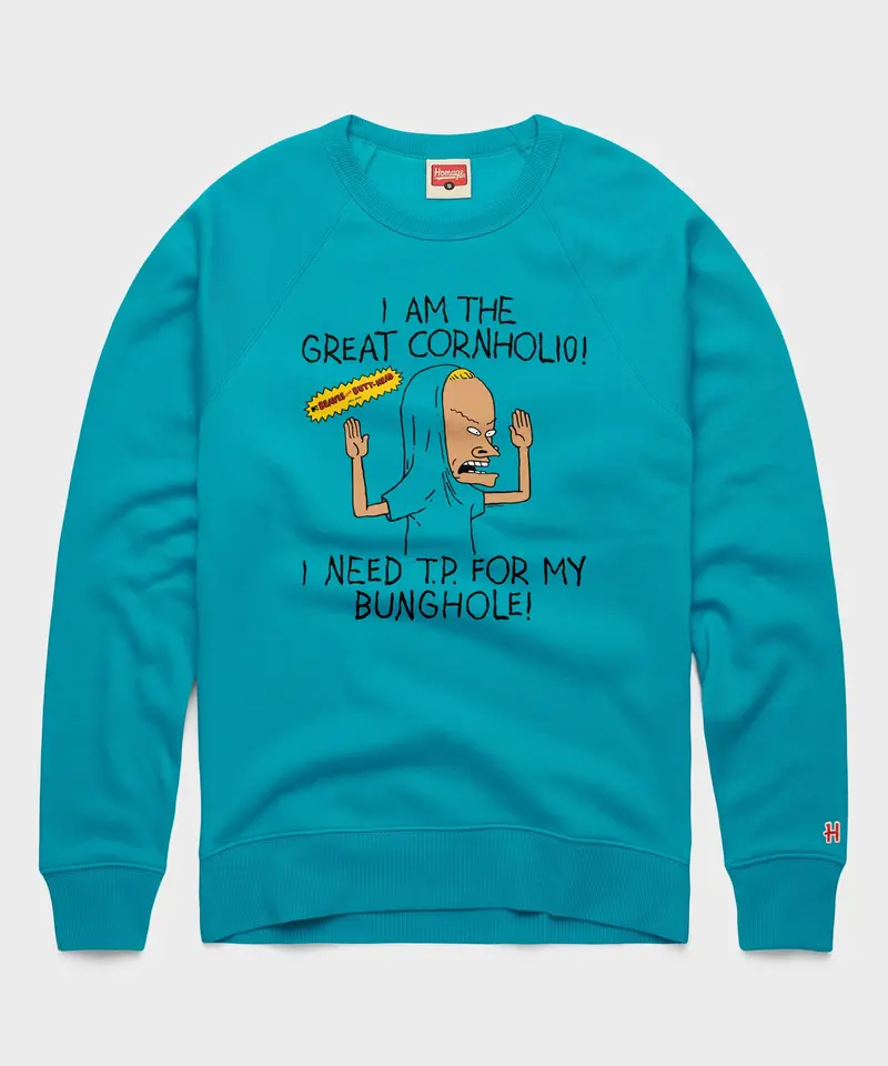 Beavis And Butt-Head Great Cornholio Crewneck 1