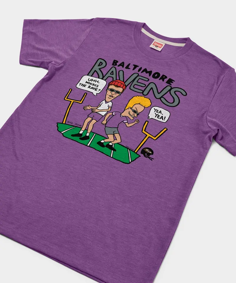 Beavis And Butt-Head X Baltimore Ravens Rave 2