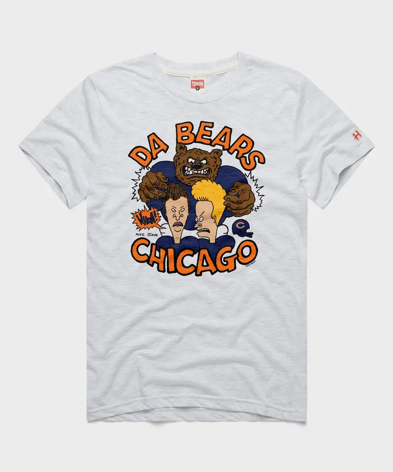 Beavis And Butt-Head X Chicago Bears Whoa 1