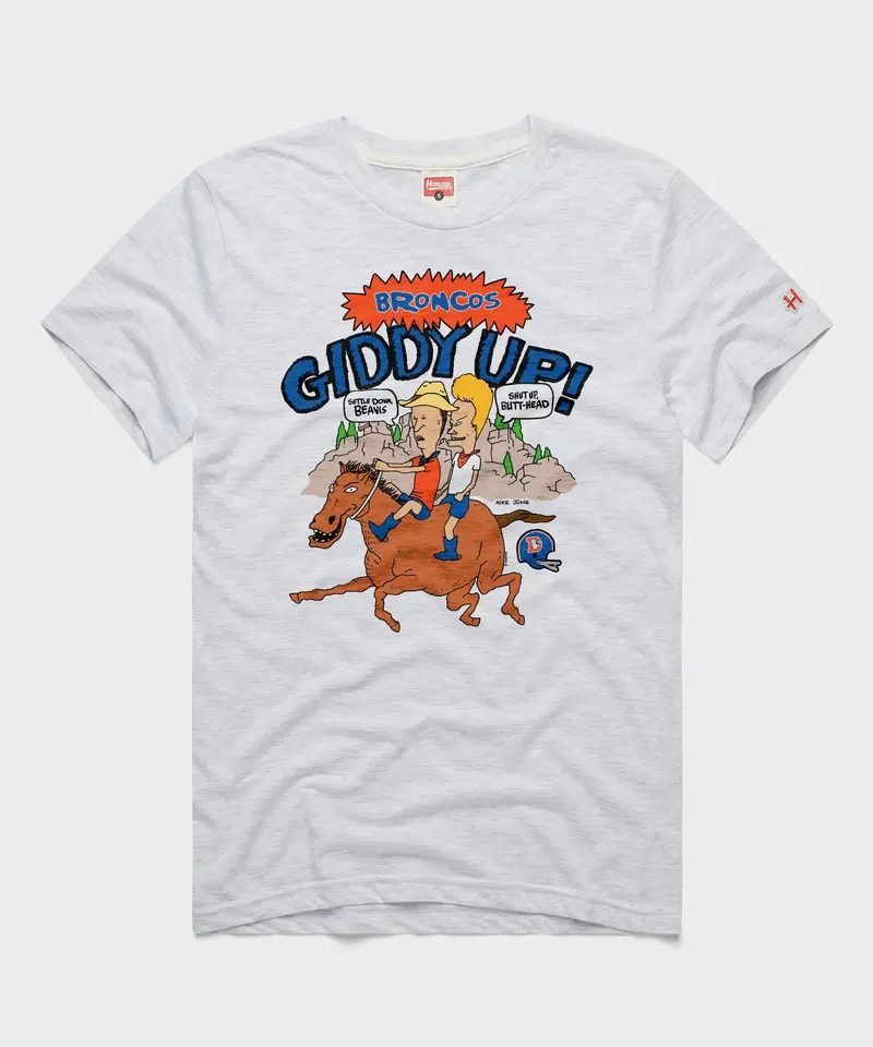 Beavis And Butt-Head X Denver Broncos Giddy Up 1