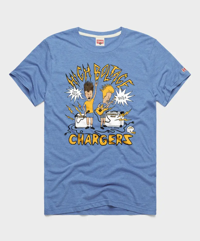Beavis And Butt-Head X Los Angeles Chargers High Boltage 1