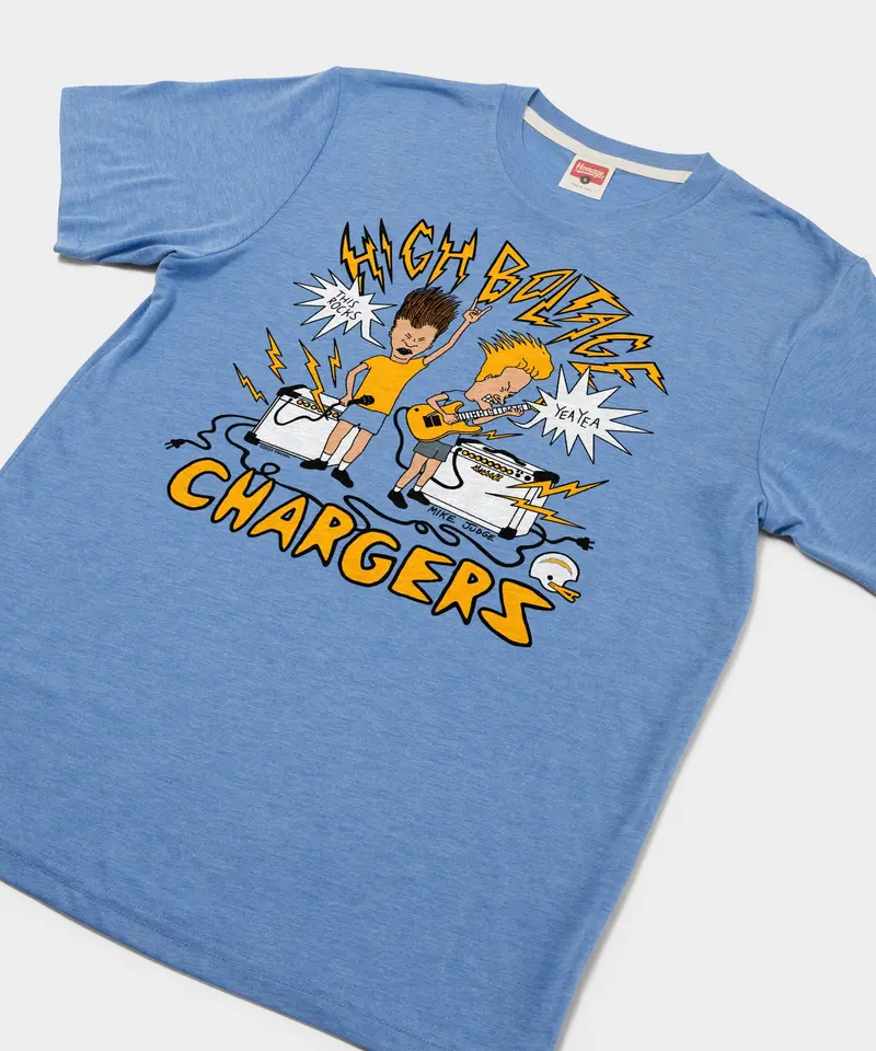 Beavis And Butt-Head X Los Angeles Chargers High Boltage 2