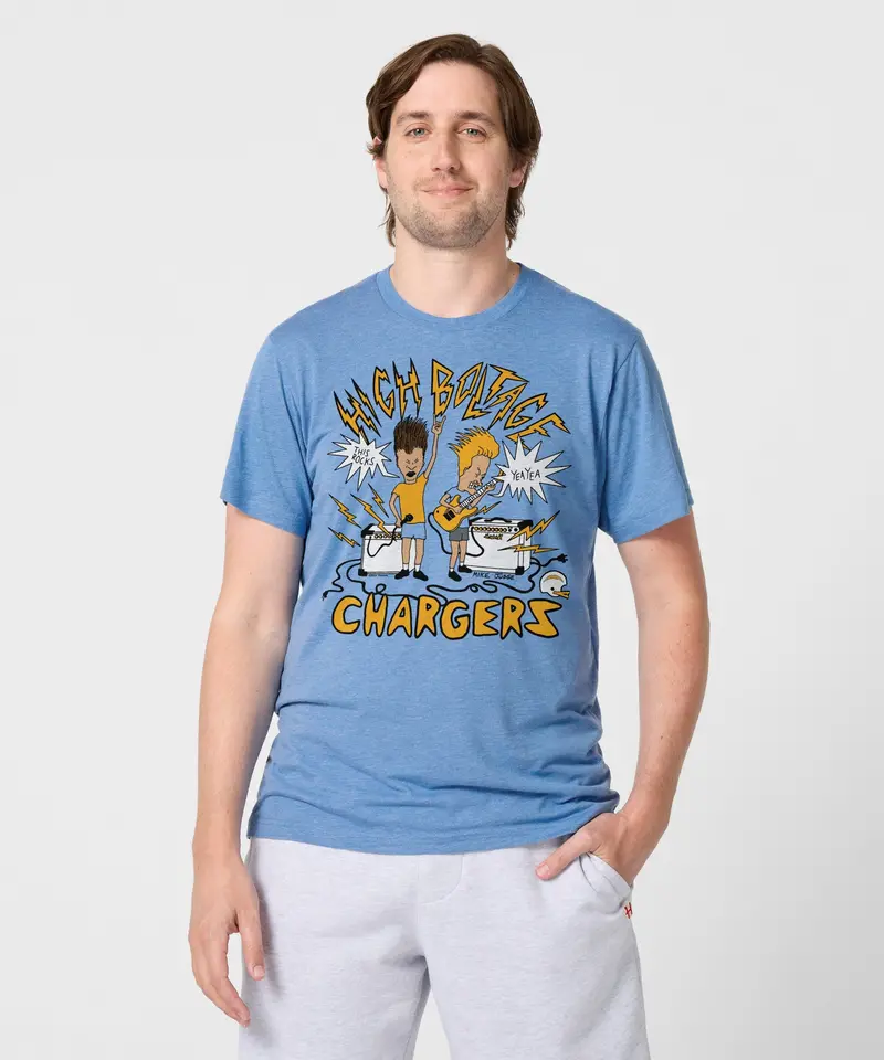 Beavis And Butt-Head X Los Angeles Chargers High Boltage 3