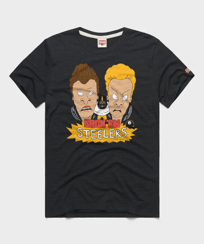 Beavis And Butt-Head X Pittsburgh Steelers Sack 'Em 1