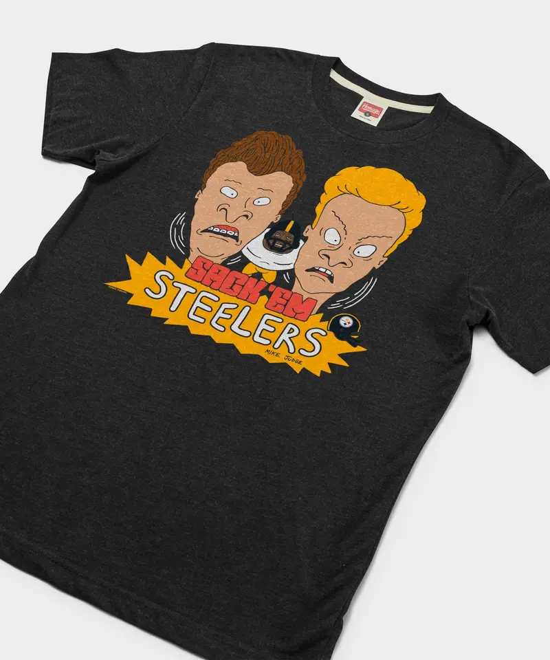 Beavis And Butt-Head X Pittsburgh Steelers Sack 'Em 2