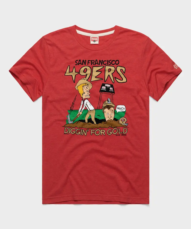 Beavis And Butt-Head X San Francisco 49Ers Diggin' For Gold 1