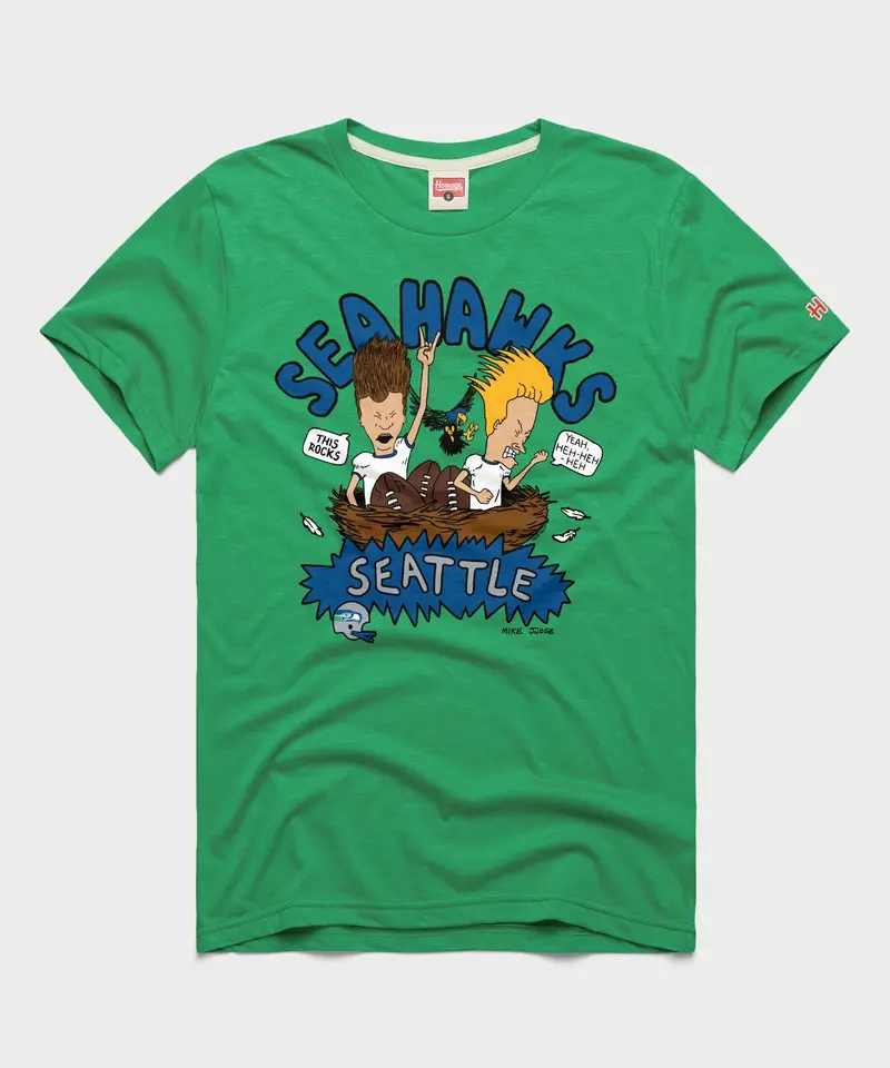 Beavis And Butt-Head X Seattle Seahawks This Rocks 1