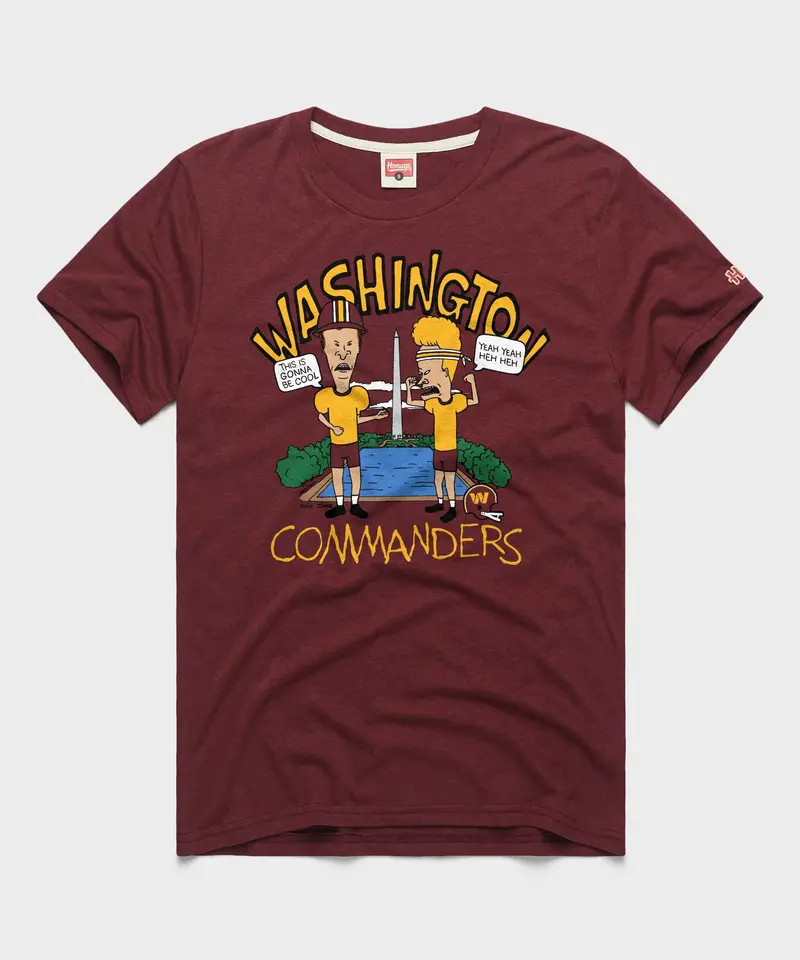Beavis And Butt-Head X Washington Commanders Monument 1