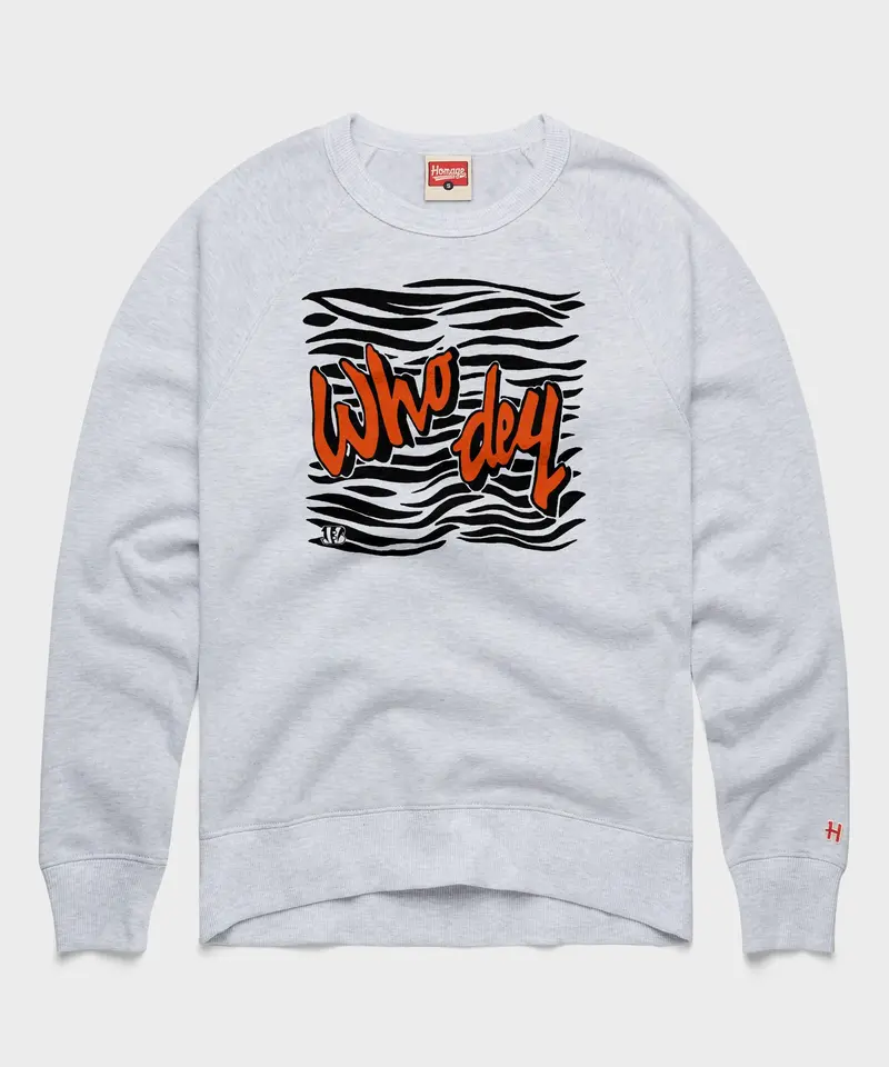 Bengals Who Dey Crewneck 1