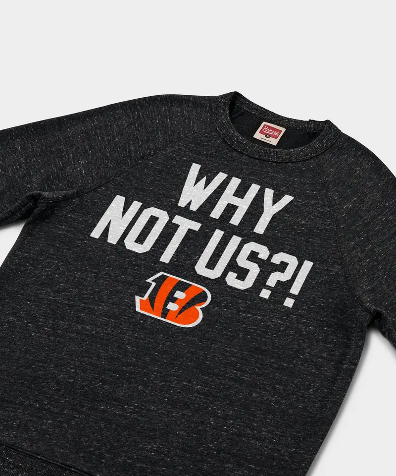 Bengals Why Not Us? Crewneck 2