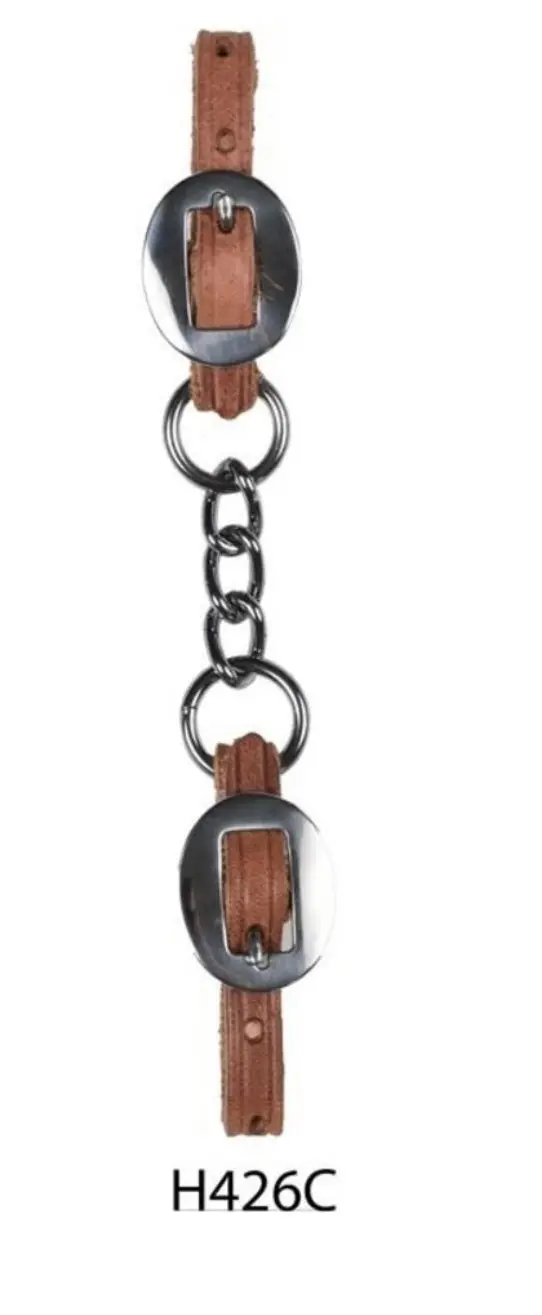 Berlin Harness Single Chain Curb Strap 1