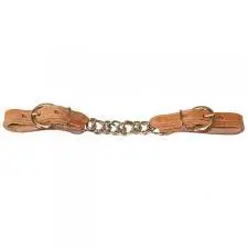 Berlin Harness Single Chain Curb Strap 5/8 1