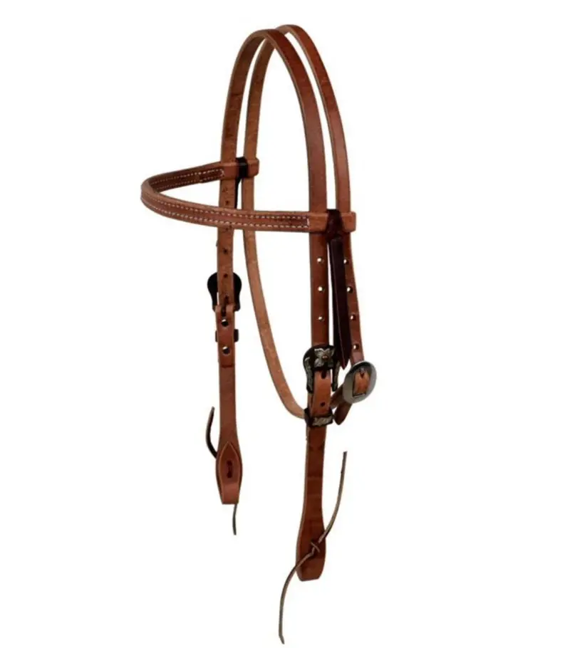 Berlin Hermann Oak Browband Headstall H1302 1