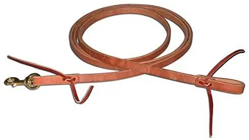 Berlin Latigo Flat Roper Rein 5/8" X 7' 1