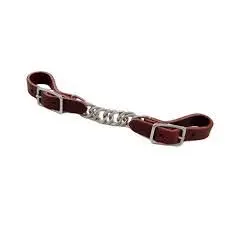 Berlin Latigo Single Chain 5/8 Curb Strap 1