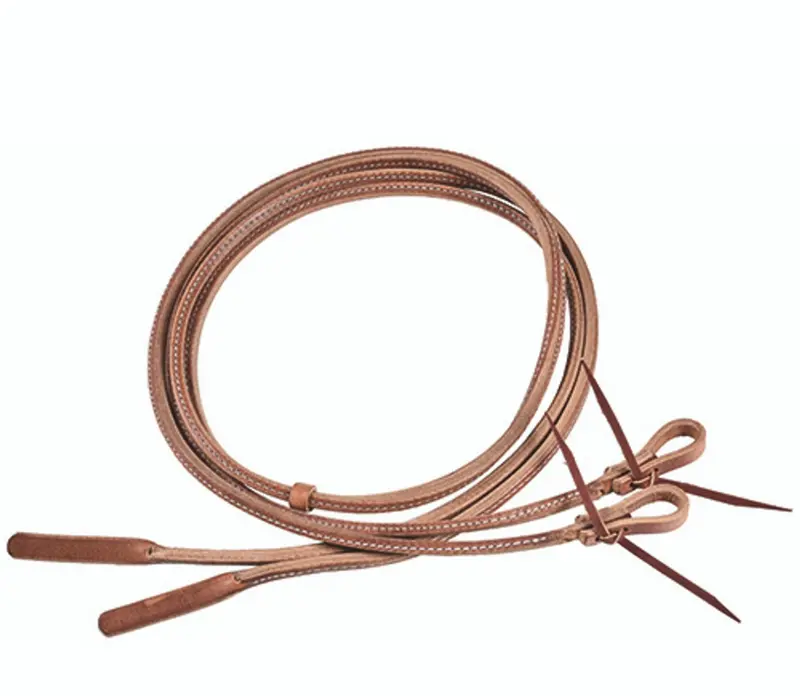 Berlin Leather Rolled Split Rein 1