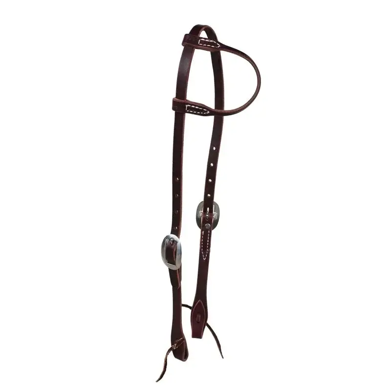 Berlin Premium Latigo Leather Ear Headstall L1150 1