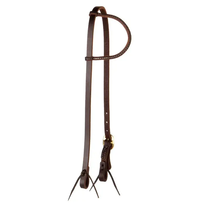Berlin Rolled Single Ear Headstall E612 1