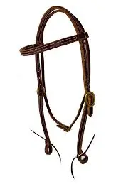 Berlin Wickett-Craig Harness Leather Browband Headstall E600 1