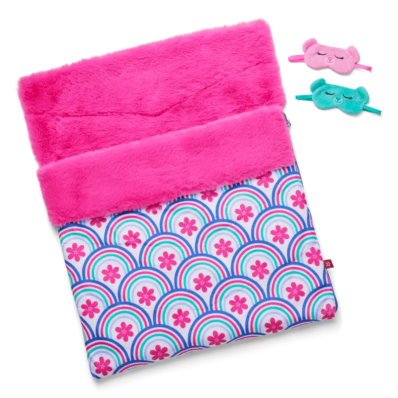 Best Sleepover Ever! Sleeping Bag Set For Two 18-Inch Dolls 1